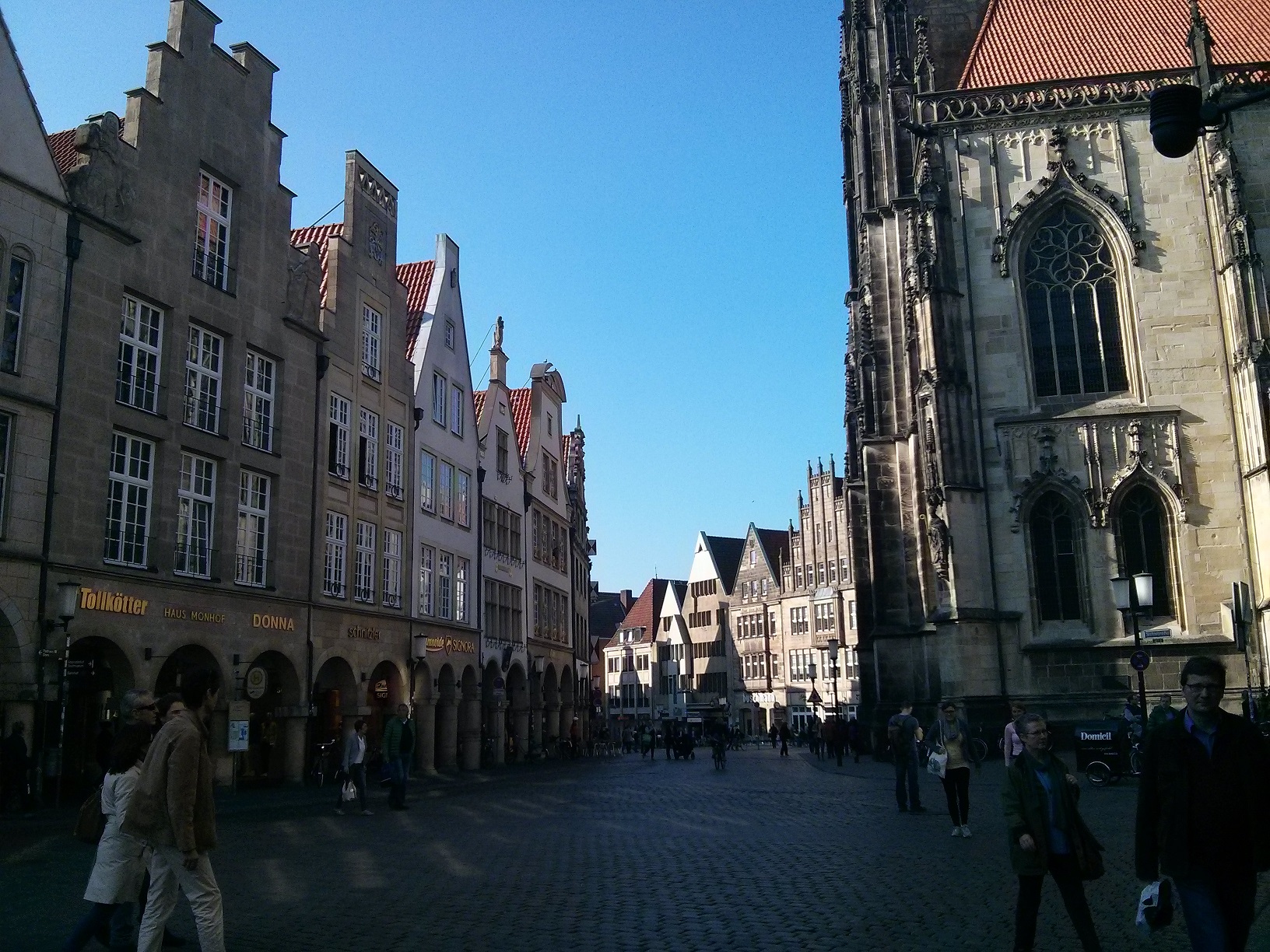 Prinzipalmarkt - Click me! Prinzipalmarkt